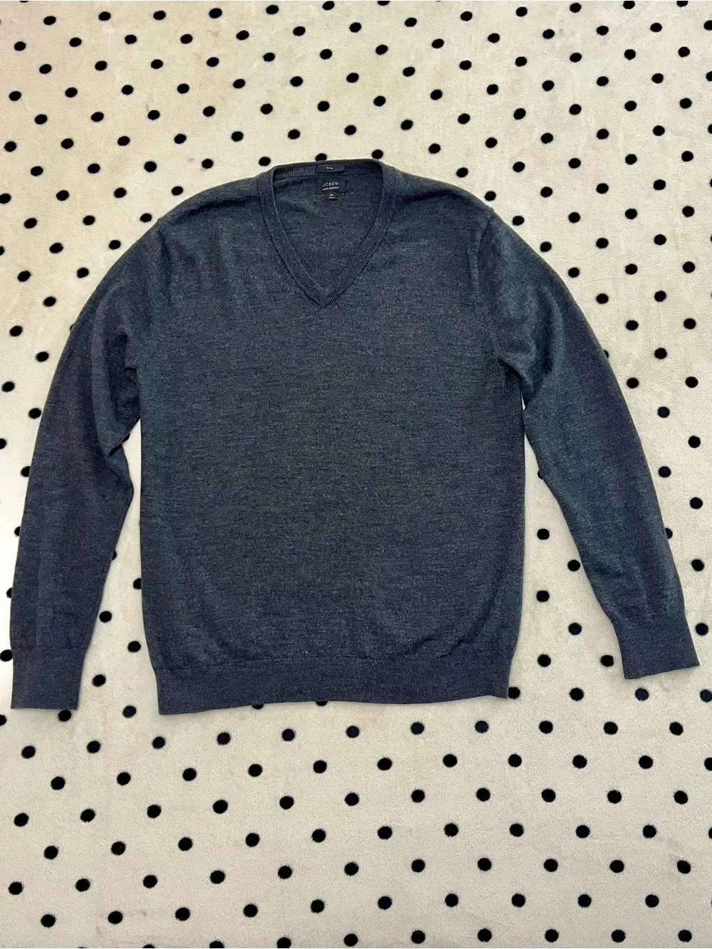 J. Crew Merino Wool V-Neck Sweater Size M